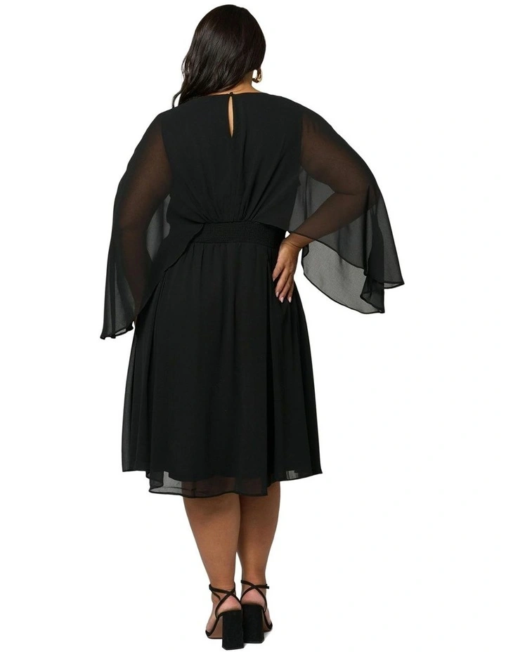 Savage Love Mini Dress in Black image 2