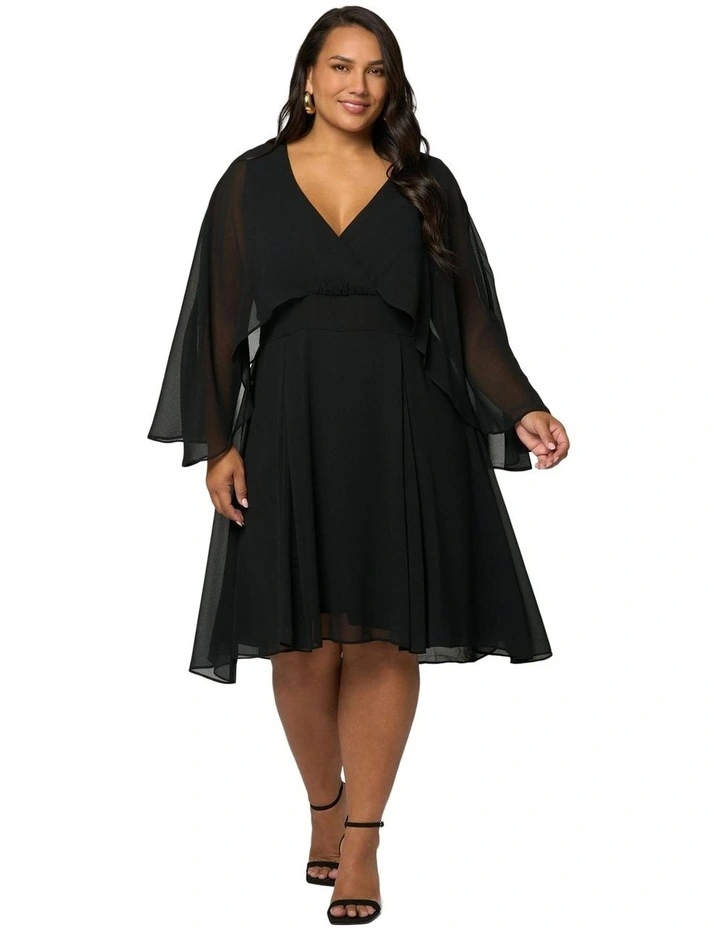 Savage Love Mini Dress in Black image 4