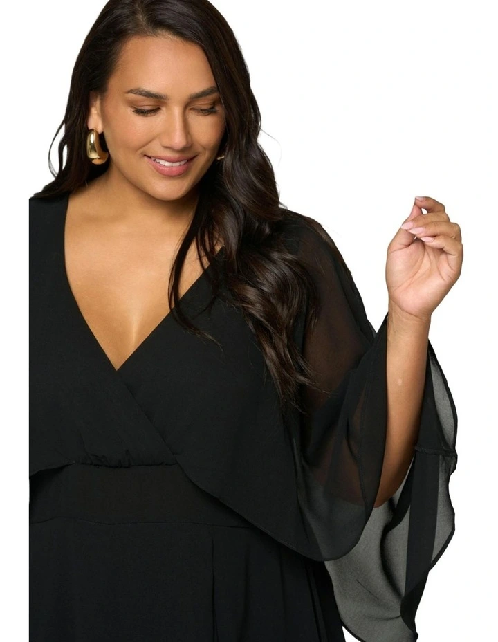 Savage Love Mini Dress in Black image 6