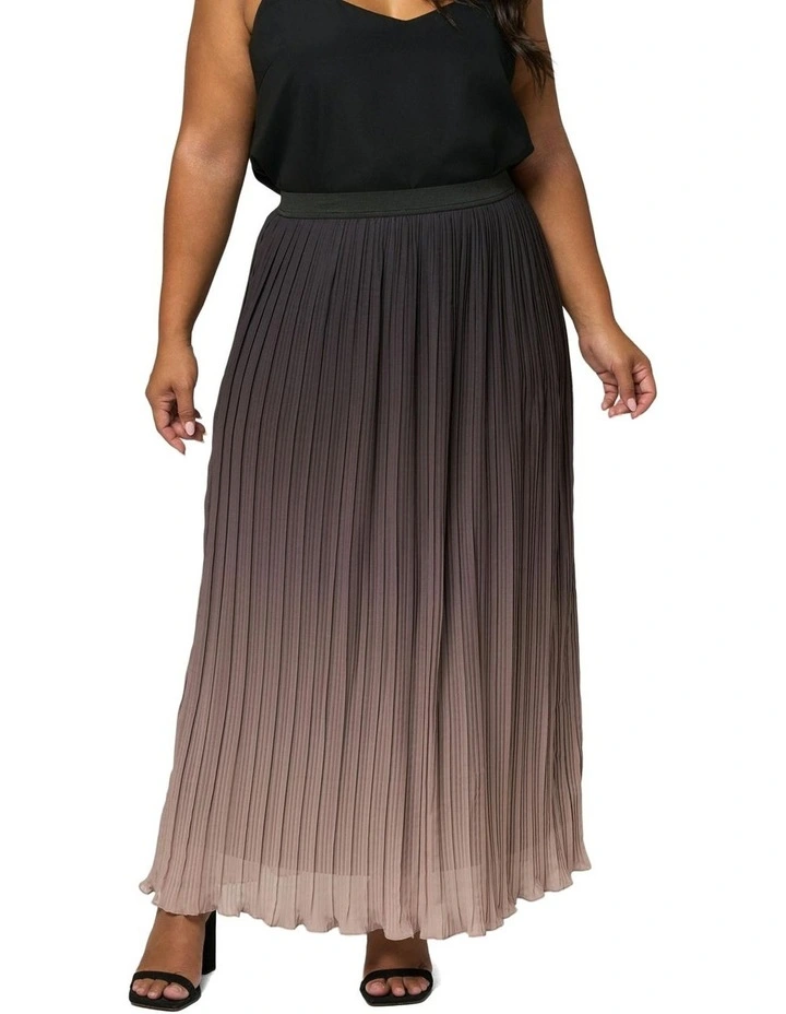 Heartthrob Maxi Skirt in Black image 5