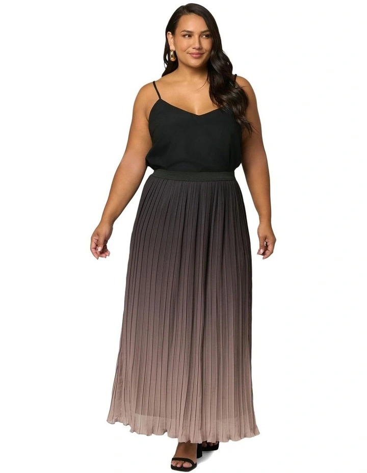 Heartthrob Maxi Skirt in Black image 6