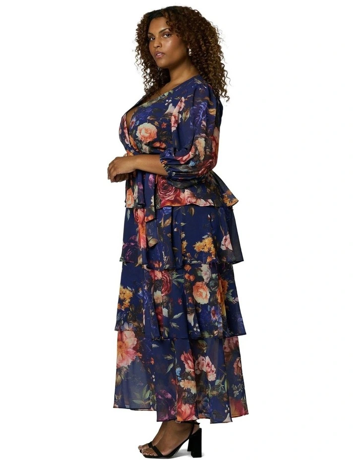 Temptress Maxi Dress in Multi image 3