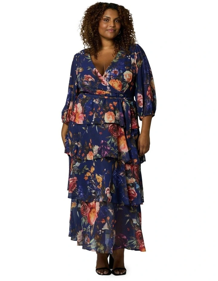Temptress Maxi Dress in Multi image 4