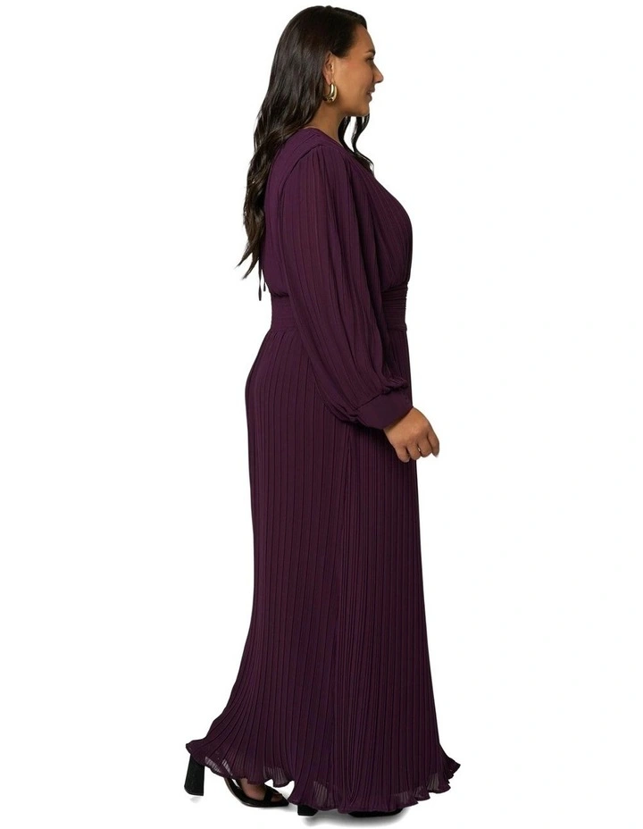 Secret Rendezvous Maxi Dress in Brown image 3