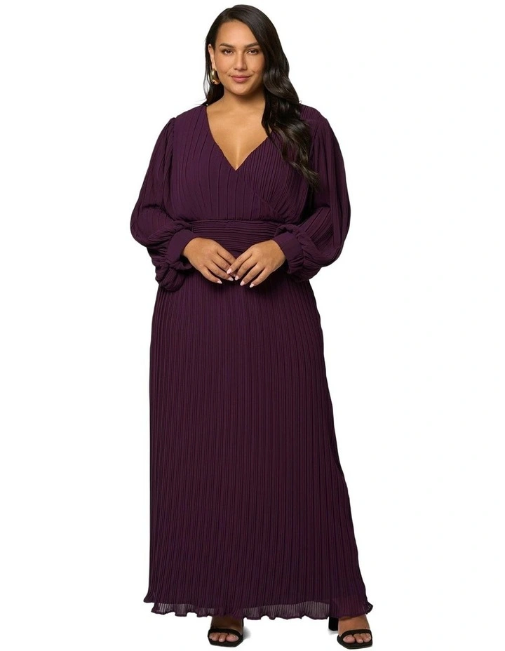 Secret Rendezvous Maxi Dress in Brown image 4