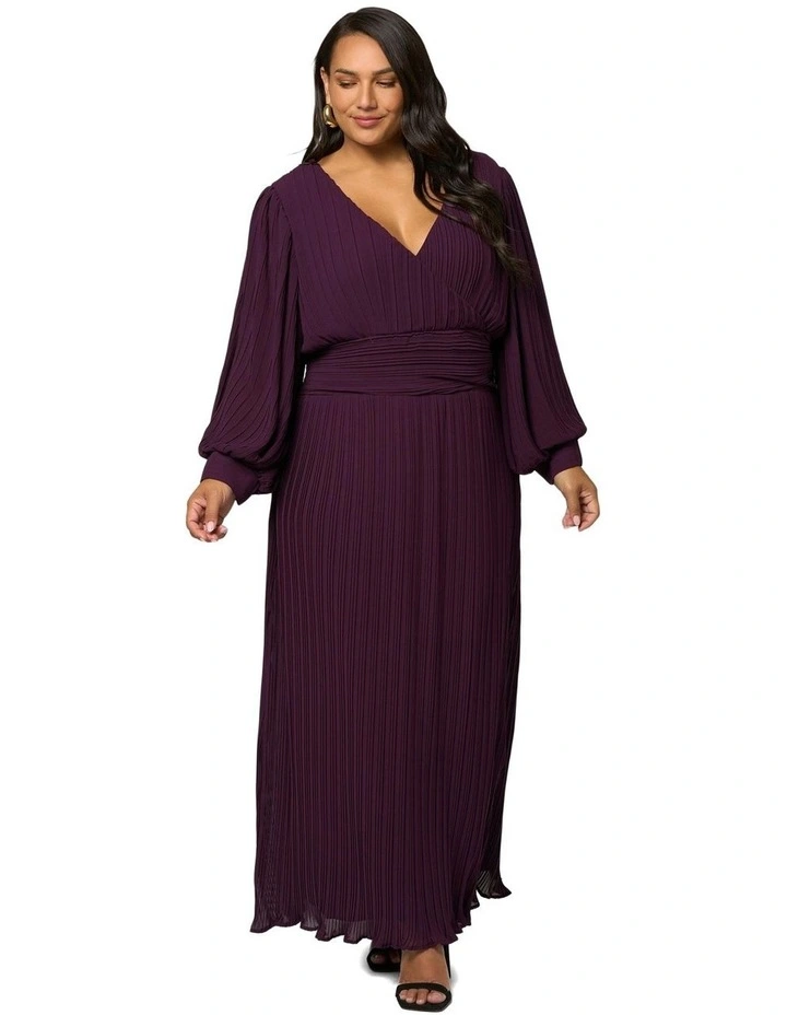 Secret Rendezvous Maxi Dress in Brown image 5