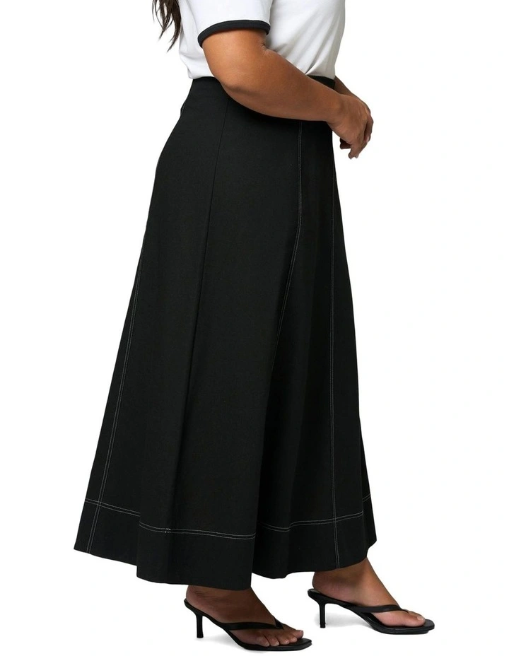 Urban Mirage Maxi Skirt in Black image 3
