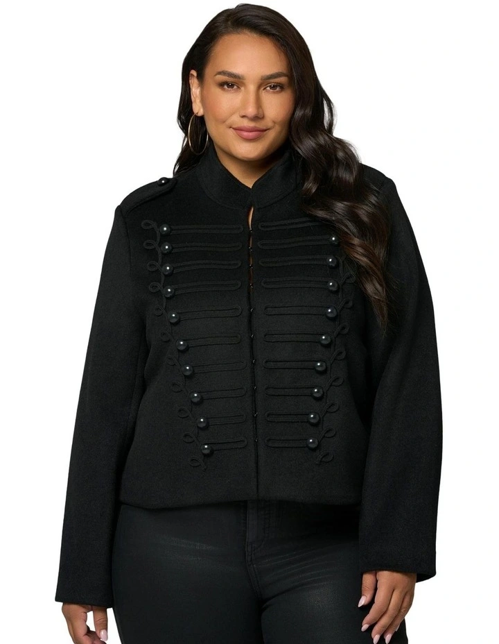 Rocked Jacket in Black image 1