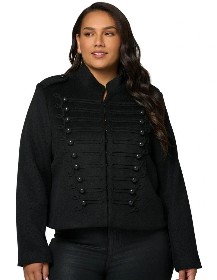 Rocked Jacket in Black image 5