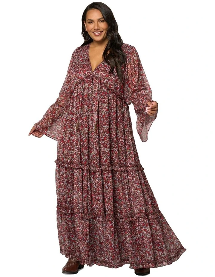 Nomad Maxi Dress in Assorted image 4