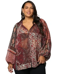 Aurora Drift Blouse in Assorted