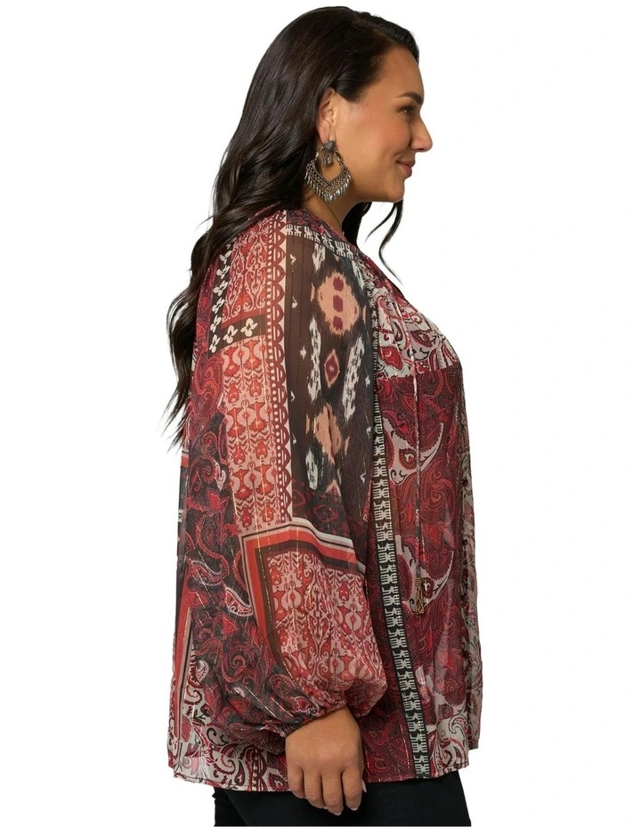 Aurora Drift Blouse in Assorted image 3