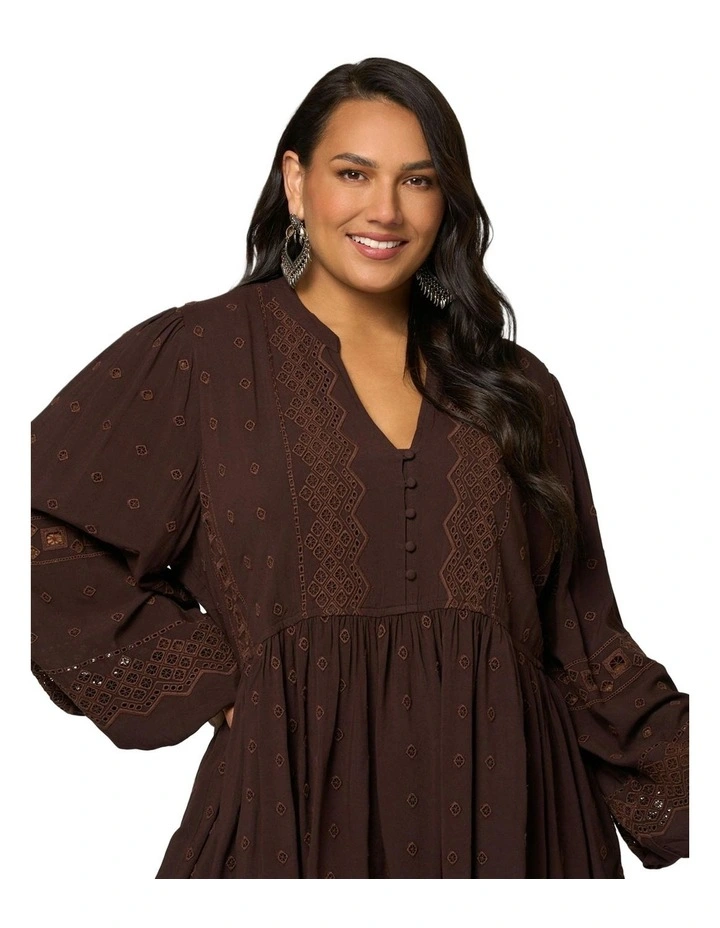 Aura Blouse in Brown image 5