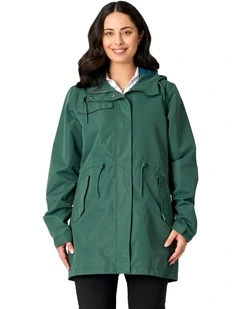 Malin Waterproof Jacket in Dark Green