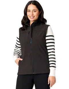 Freeman Softshell Vest in Black