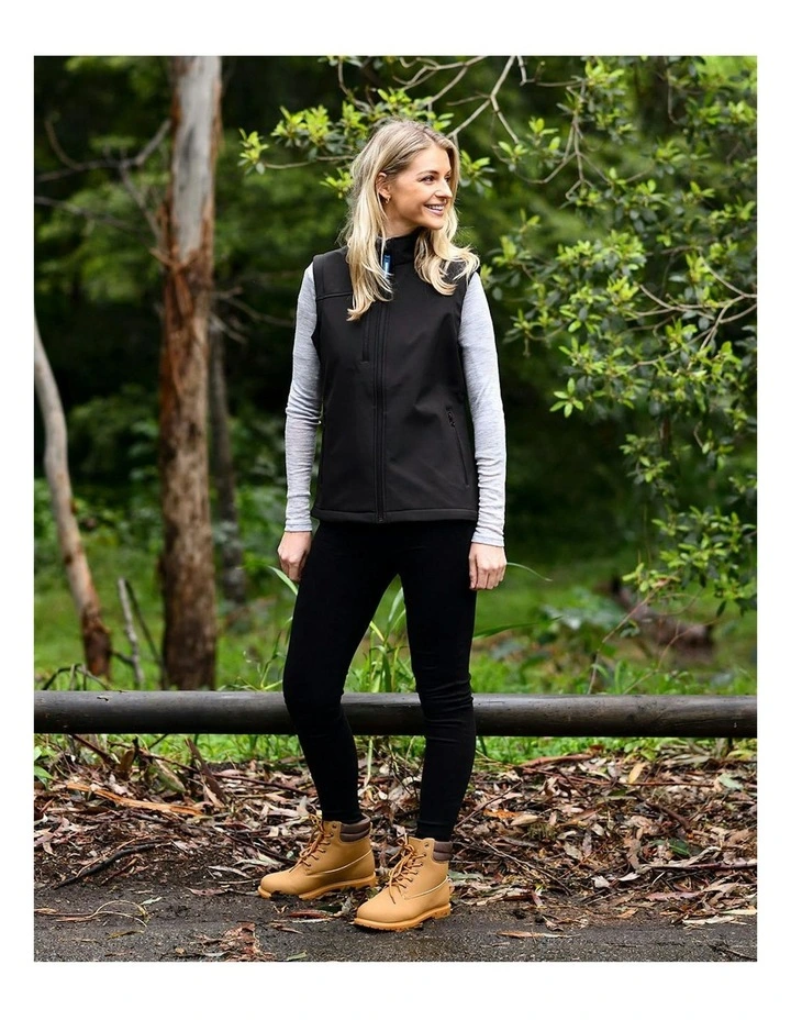 Freeman Softshell Vest in Black image 5