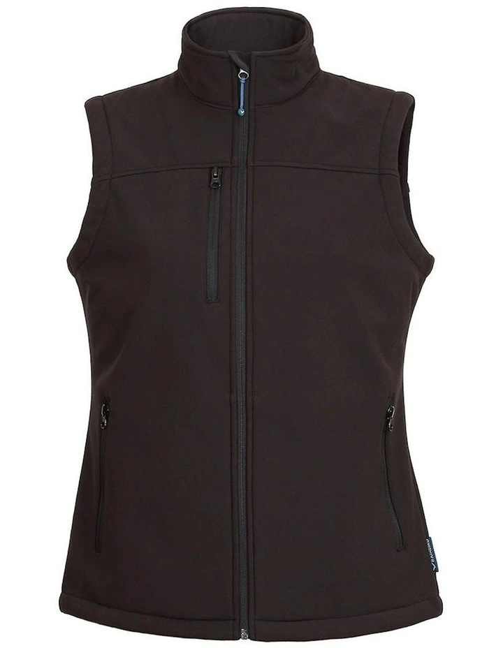 Freeman Softshell Vest in Black image 6