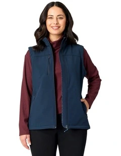 Freeman Softshell Vest in Navy