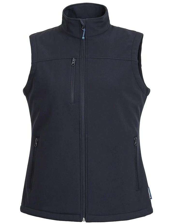 Freeman Softshell Vest in Navy image 4