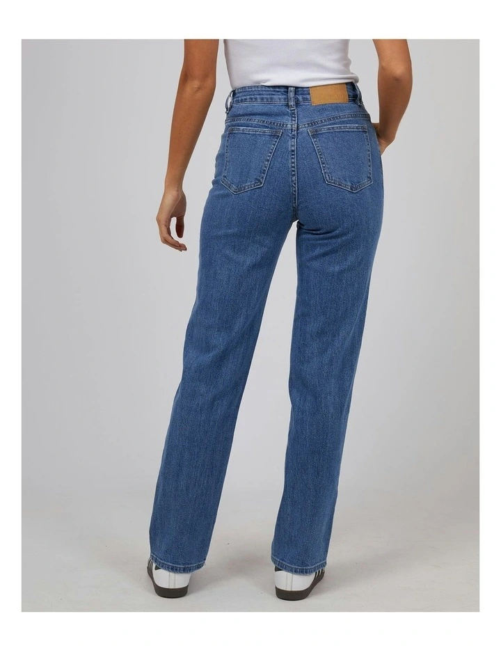 Mila Comfort Straight Jean in Blue image 2