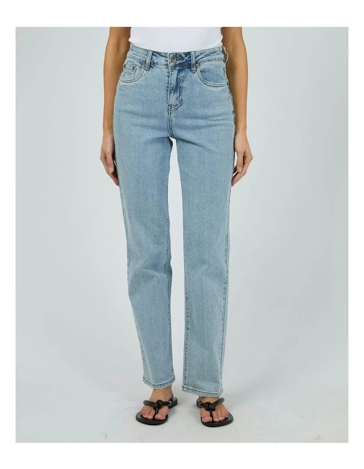 Mila Comfort Straight Jean in Sky Blue image 1
