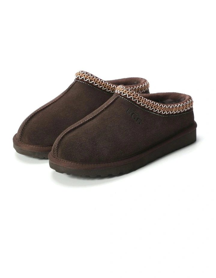 Sheepskin Ankle Braid Croydon Slippers in Brown image 5