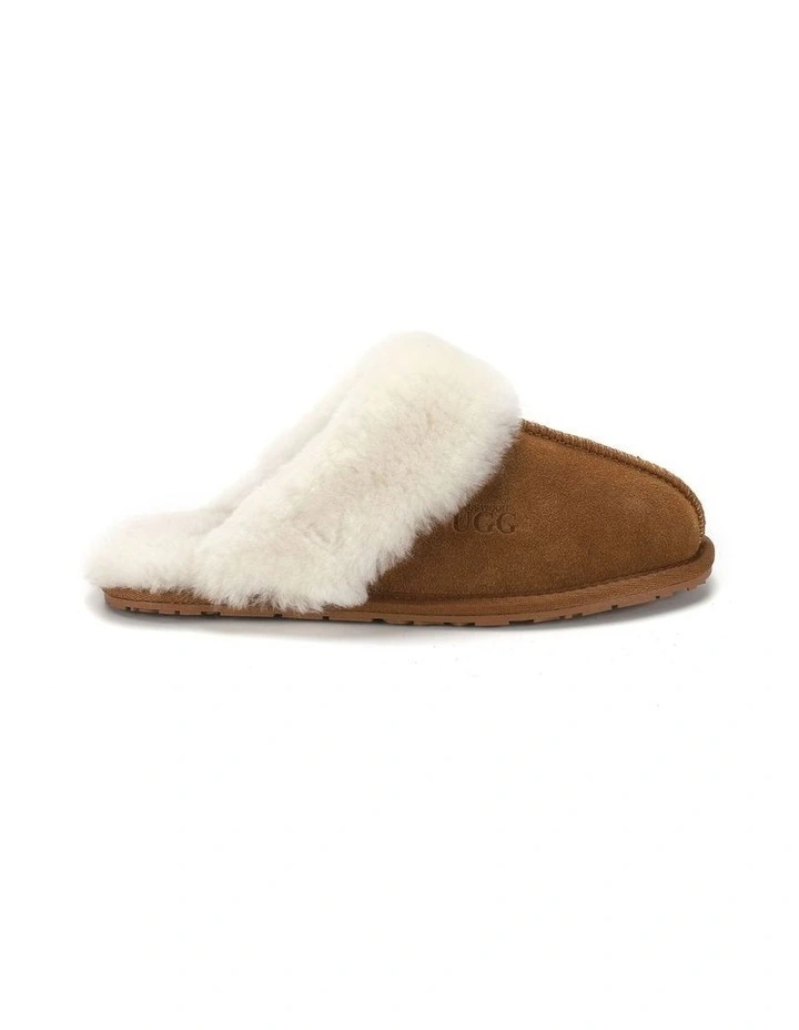 Sheepskin Wool Shelley Slippers in Brown image 2