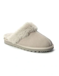 Sheepskin Wool Sydney Slippers in Grey