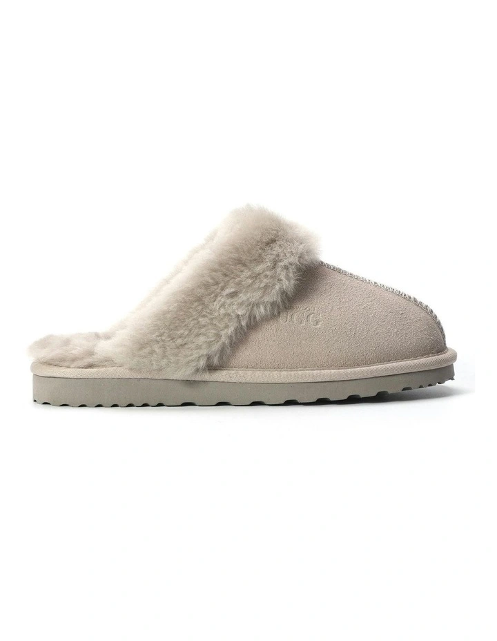 Sheepskin Wool Sydney Slippers in Grey image 4