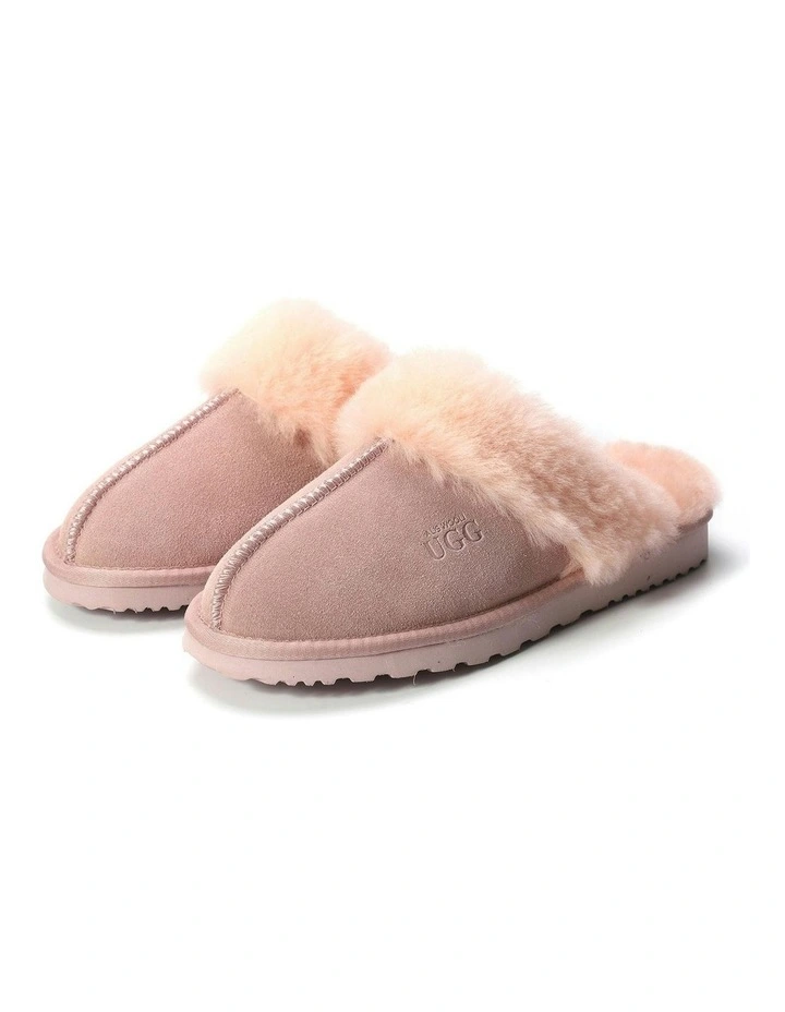 Sheepskin Wool Sydney Slippers in Pink image 3