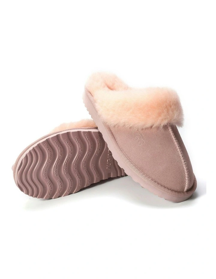 Sheepskin Wool Sydney Slippers in Pink image 5
