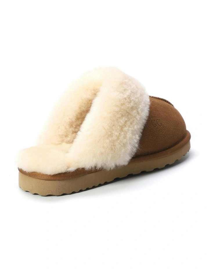 Sheepskin Wool Sydney Slippers in Brown image 4