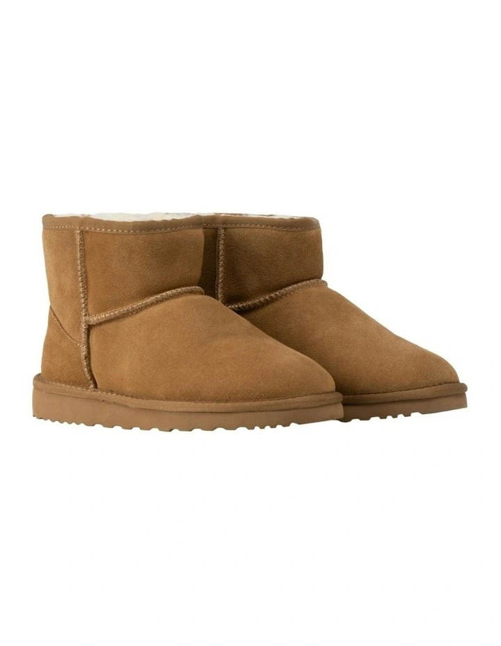 Bondi Ankle Boots in Beige image 3