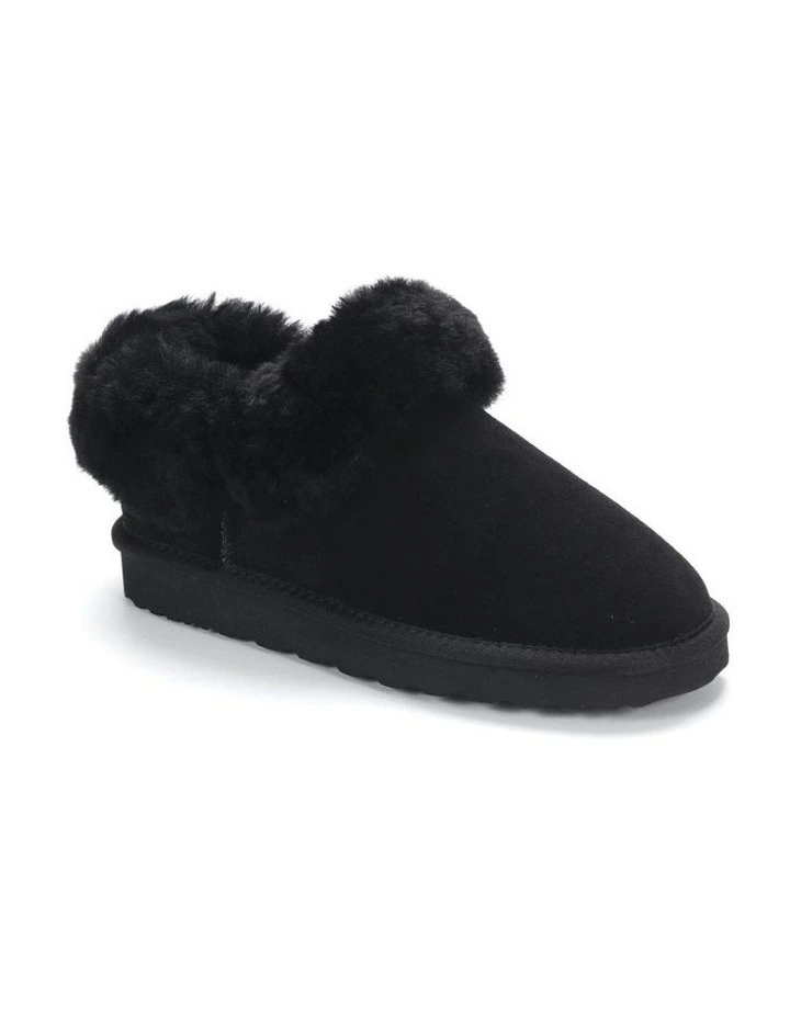 Coogee Scuff Slippers in Black image 2