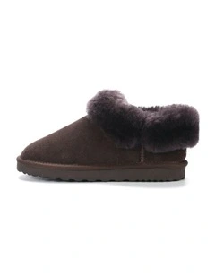 Coogee Scuff Slippers in Brown