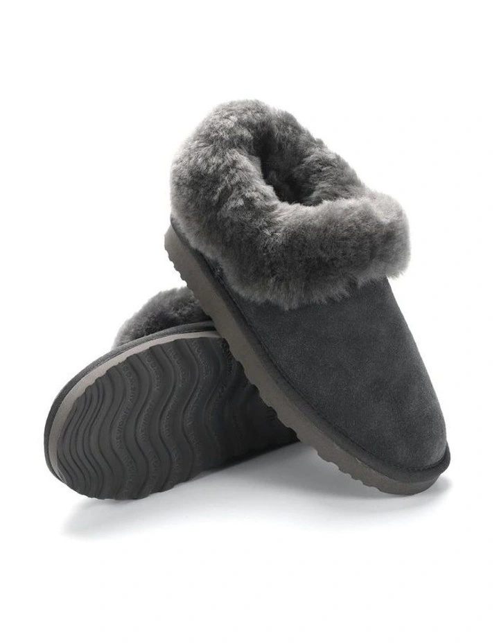 Coogee Scuff Slippers in Grey image 6