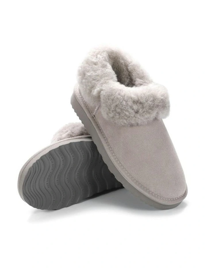Coogee Scuff Slippers in Grey image 6