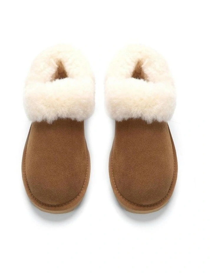 Coogee Scuff Slippers in Brown image 5