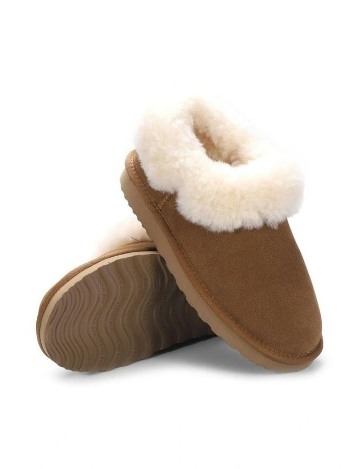 Coogee Scuff Slippers in Brown image 6