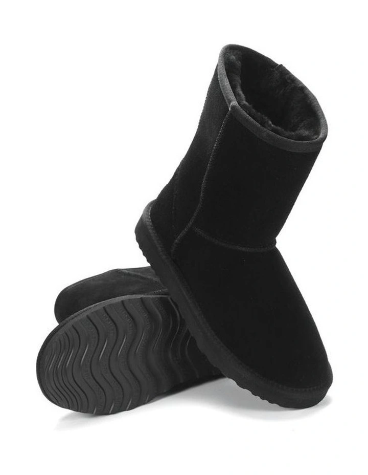 Cronulla Mid Calf Boots in Black image 3