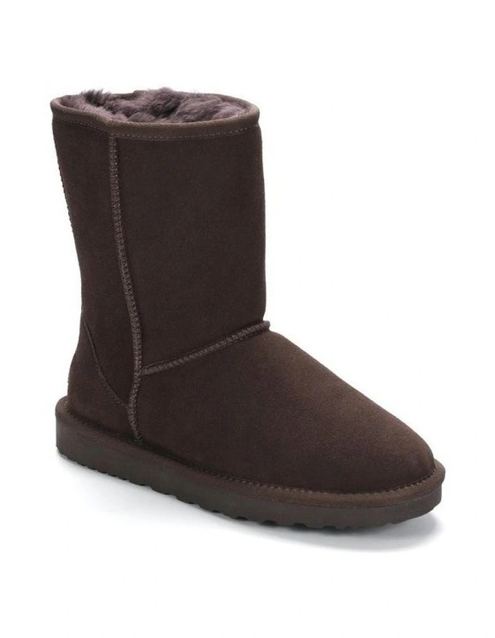 Cronulla Mid Calf Boots in Brown image 2