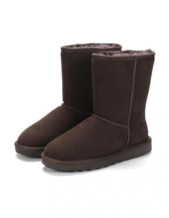 Cronulla Mid Calf Boots in Brown image 4