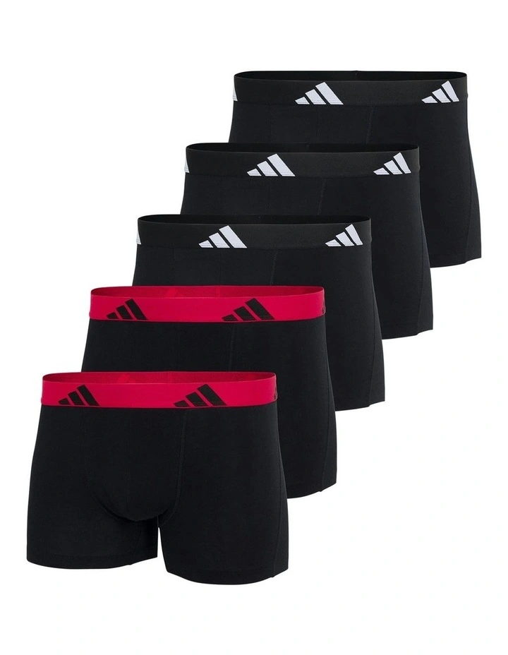 Cotton Trunk Underwear 5 Pack in Multi image 1