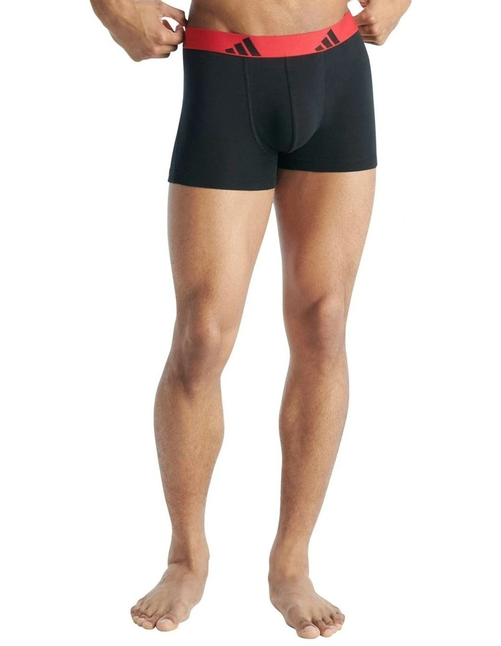 Cotton Trunk Underwear 5 Pack in Multi image 5