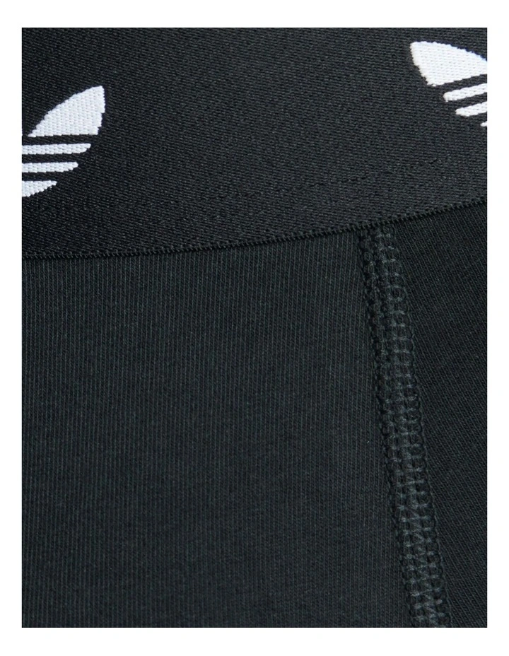 Comfort Flex Cotton Trunk 3 Pack in Black image 6