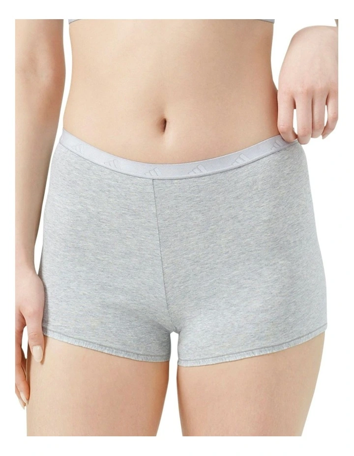 Active Essentials Cotton Shortie Underwear in Grey image 1