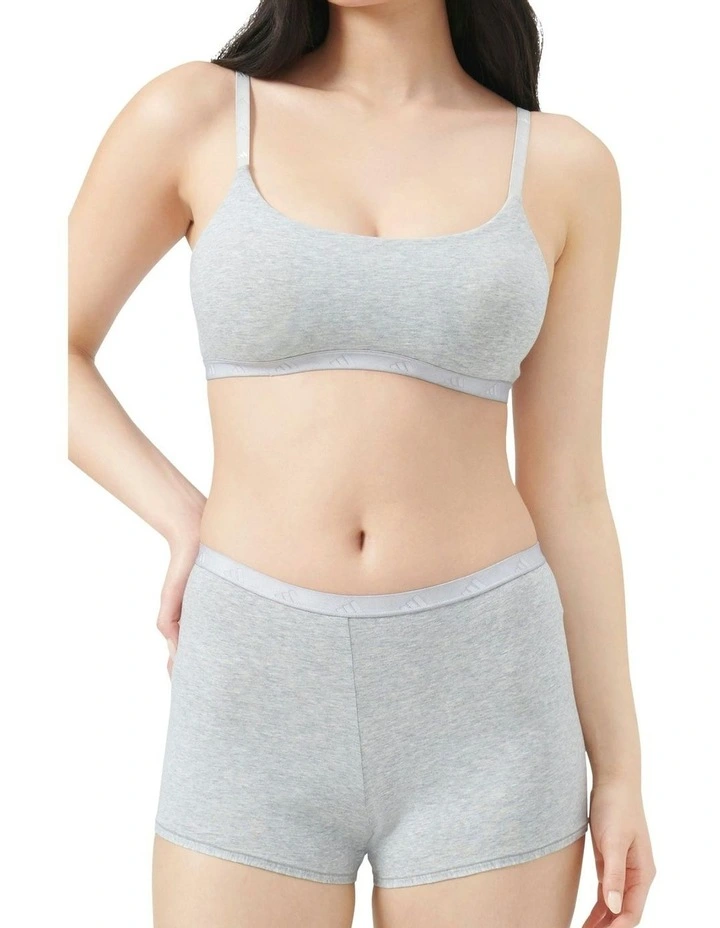 Active Essentials Cotton Shortie Underwear in Grey image 4