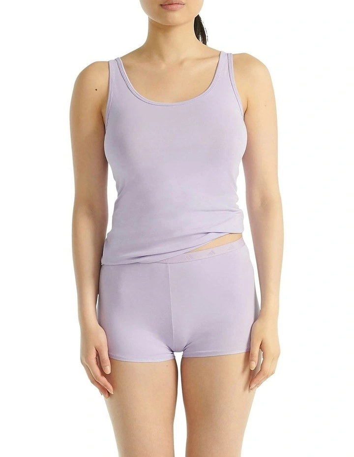 Active Essentials Cotton Shortie Underwear in Powder Plum image 4