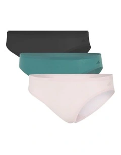 Active Light Flex Bikini Brief 3 Pack in Multi