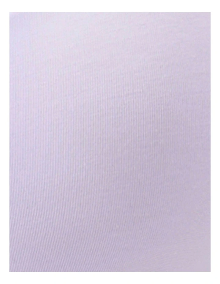 Active Essentials Wirefree Cotton Scoop Bralette in Powder Plum image 6